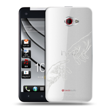 Пластиковый чехол на HTC Butterfly S с принтом Сотворение мира
