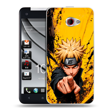 Пластиковый чехол на HTC Butterfly S с принтом Naruto Наруто Пластиковый чехол на HTC Butterfly S с принтом Naruto Наруто