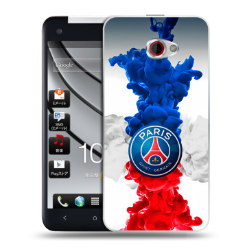 Пластиковый чехол на HTC Butterfly S с принтом PSG ПСЖ