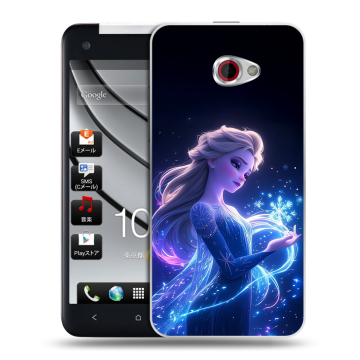 Пластиковый чехол на HTC Butterfly S с принтом Холодное сердце Frozen Пластиковый чехол на HTC Butterfly S с принтом Холодное сердце Frozen