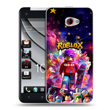 Пластиковый чехол на HTC Butterfly S с принтом Roblox Роблокс Пластиковый чехол на HTC Butterfly S с принтом Roblox Роблокс