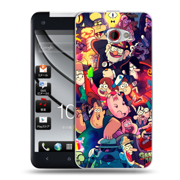 Пластиковый чехол на HTC Butterfly S с принтом Gravity Falls Гравити Фолз Пластиковый чехол на HTC Butterfly S с принтом Gravity Falls Гравити Фолз