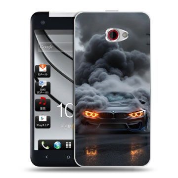 Пластиковый чехол на HTC Butterfly S с принтом BMW БМВ Пластиковый чехол на HTC Butterfly S с принтом BMW БМВ