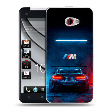 Пластиковый чехол на HTC Butterfly S с принтом BMW БМВ Пластиковый чехол на HTC Butterfly S с принтом BMW БМВ