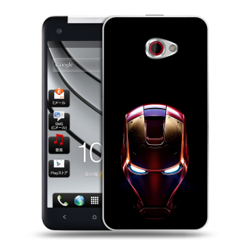 Пластиковый чехол на HTC Butterfly S с принтом IronMan Железный человек Пластиковый чехол на HTC Butterfly S с принтом IronMan Железный человек