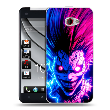 Пластиковый чехол на HTC Butterfly S с принтом Death note Тетрадь смерти