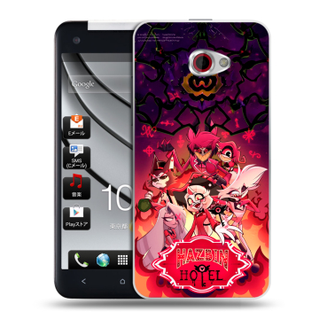 Пластиковый чехол на HTC Butterfly S с принтом Hazbin Hotel Отель Хазбин Пластиковый чехол на HTC Butterfly S с принтом Hazbin Hotel Отель Хазбин