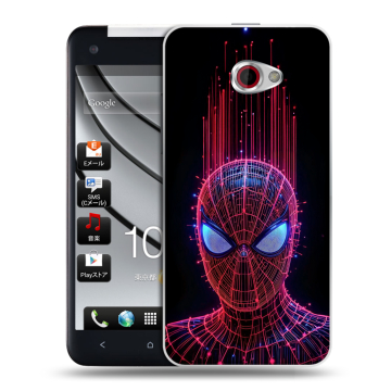 Пластиковый чехол на HTC Butterfly S с принтом Spiderman Человек паук Пластиковый чехол на HTC Butterfly S с принтом Spiderman Человек паук