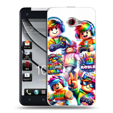 Пластиковый чехол на HTC Butterfly S с принтом Roblox Роблокс Пластиковый чехол на HTC Butterfly S с принтом Roblox Роблокс