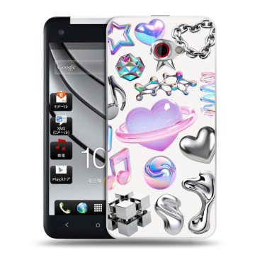Пластиковый чехол на HTC Butterfly S с принтом Y2K Пластиковый чехол на HTC Butterfly S с принтом Y2K