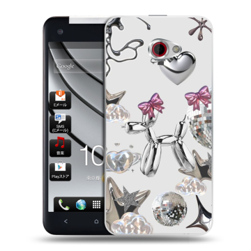 Пластиковый чехол на HTC Butterfly S с принтом Y2K Пластиковый чехол на HTC Butterfly S с принтом Y2K