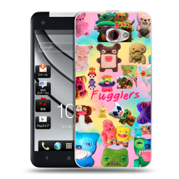 Пластиковый чехол на HTC Butterfly S с принтом Флагер Fuggler
