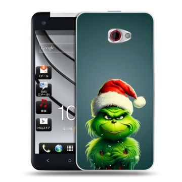 Пластиковый чехол на HTC Butterfly S с принтом Новый год Пластиковый чехол на HTC Butterfly S с принтом Новый год