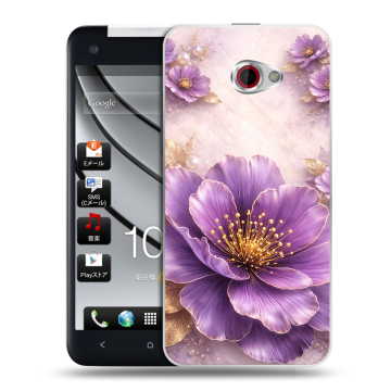 Пластиковый чехол на HTC Butterfly S с принтом женский Пластиковый чехол на HTC Butterfly S с принтом женский
