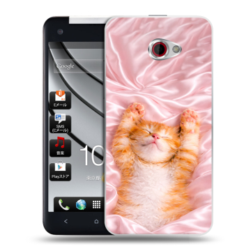 Пластиковый чехол на HTC Butterfly S с принтом женский Пластиковый чехол на HTC Butterfly S с принтом женский