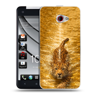 Пластиковый чехол на HTC Butterfly S с принтом женский Пластиковый чехол на HTC Butterfly S с принтом женский