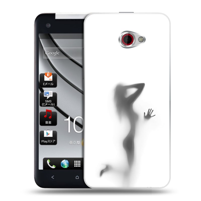 Пластиковый чехол на HTC Butterfly S с принтом Силуэт Пластиковый чехол на HTC Butterfly S с принтом Силуэт