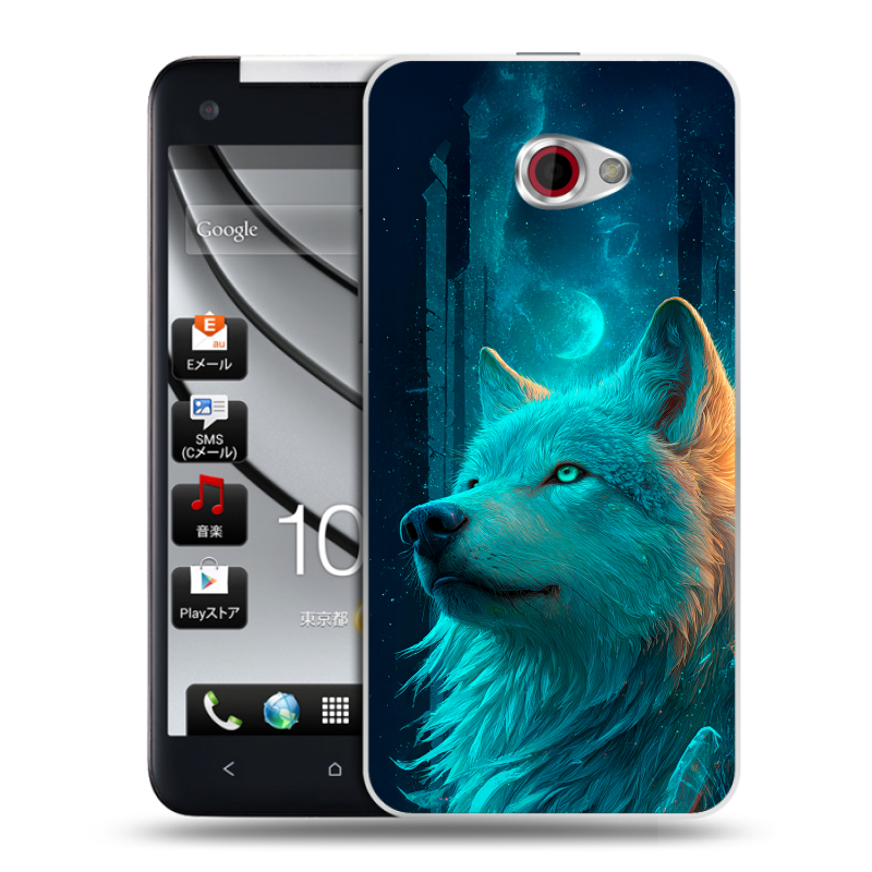 Пластиковый чехол на HTC Butterfly S с принтом бабочки саккура Пластиковый чехол на HTC Butterfly S с принтом бабочки саккура