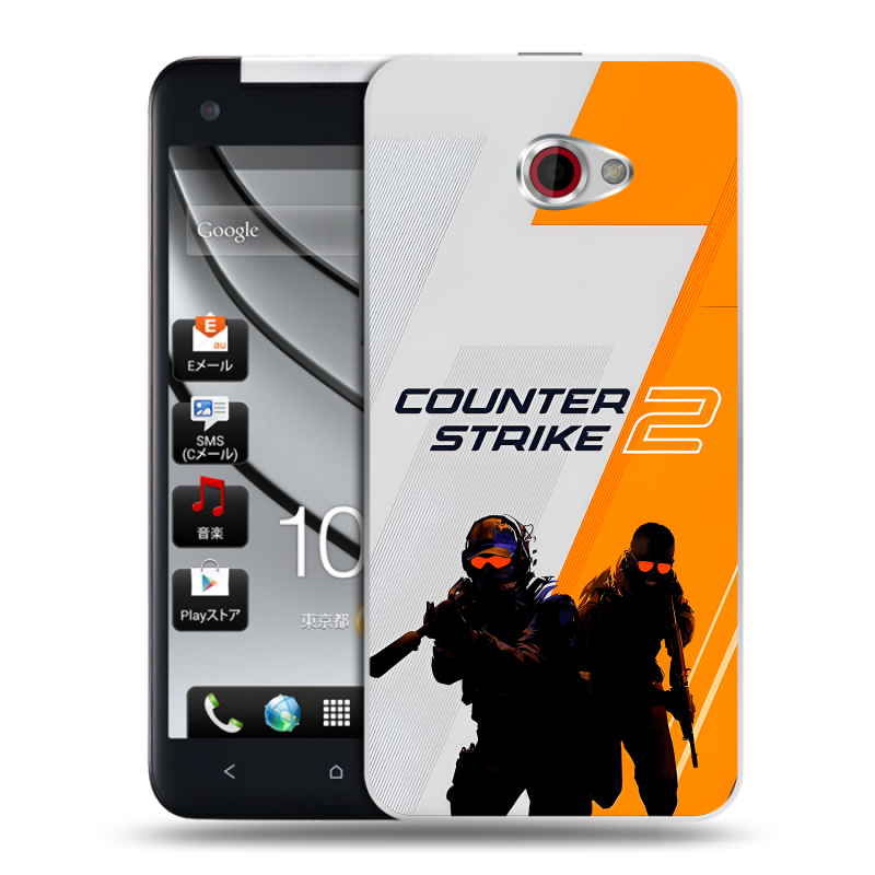 Пластиковый чехол на HTC Butterfly S с принтом Counter Strike Пластиковый чехол на HTC Butterfly S с принтом Counter Strike