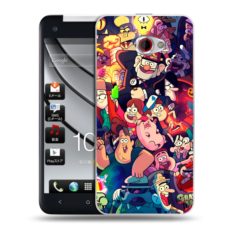 Пластиковый чехол на HTC Butterfly S с принтом Gravity Falls Гравити Фолз Пластиковый чехол на HTC Butterfly S с принтом Gravity Falls Гравити Фолз