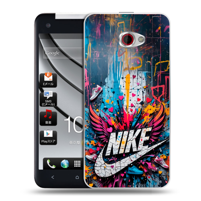 Пластиковый чехол на HTC Butterfly S с принтом Nike Найк Пластиковый чехол на HTC Butterfly S с принтом Nike Найк
