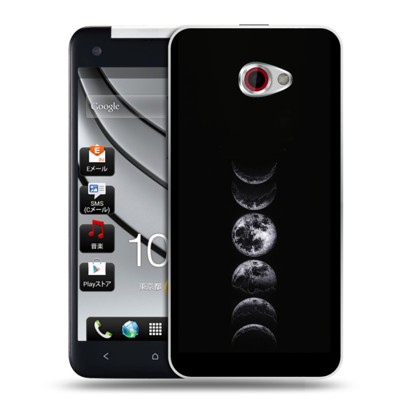 Пластиковый чехол на HTC Butterfly S с принтом женский Пластиковый чехол на HTC Butterfly S с принтом женский