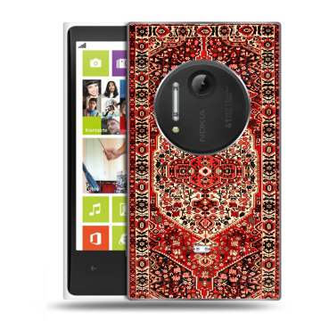 Силиконовый чехол на Nokia Lumia 1020 с принтом Ковер