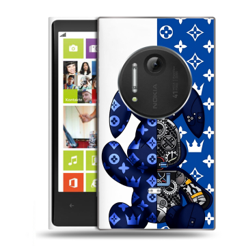 Силиконовый чехол на Nokia Lumia 1020 с принтом Луи робот Силиконовый чехол на Nokia Lumia 1020 с принтом Луи робот