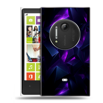 Силиконовый чехол на Nokia Lumia 1020 с принтом Абстракиция