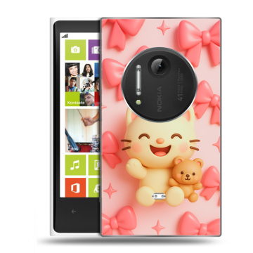 Силиконовый чехол на Nokia Lumia 1020 с принтом для девочек Силиконовый чехол на Nokia Lumia 1020 с принтом для девочек