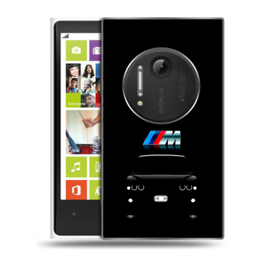 Силиконовый чехол на Nokia Lumia 1020 с принтом БМВ BMW