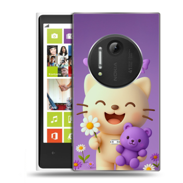 Силиконовый чехол на Nokia Lumia 1020 с принтом для девочек Силиконовый чехол на Nokia Lumia 1020 с принтом для девочек