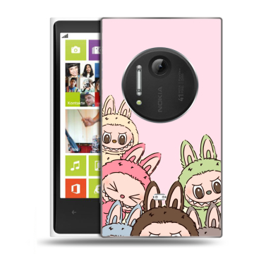 Силиконовый чехол на Nokia Lumia 1020 с принтом Лабубу