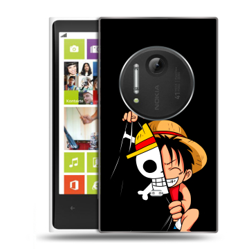 Силиконовый чехол на Nokia Lumia 1020 с принтом One Piece Ван Пис