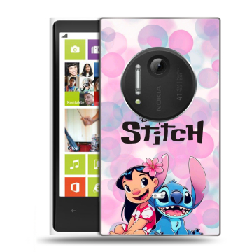 Силиконовый чехол на Nokia Lumia 1020 с принтом Лило и Стич