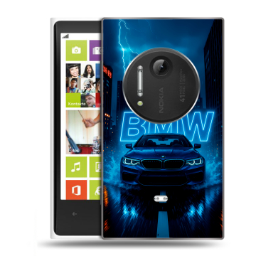Силиконовый чехол на Nokia Lumia 1020 с принтом BMW БМВ Силиконовый чехол на Nokia Lumia 1020 с принтом BMW БМВ
