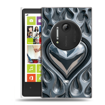 Силиконовый чехол на Nokia Lumia 1020 с принтом Y2K