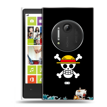 Силиконовый чехол на Nokia Lumia 1020 с принтом One Piece Ван Пис