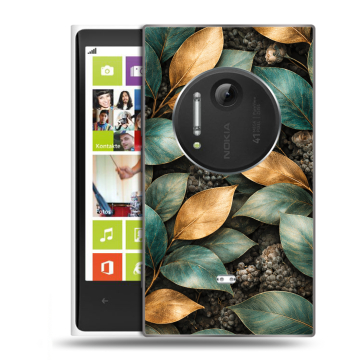 Силиконовый чехол на Nokia Lumia 1020 с принтом женский