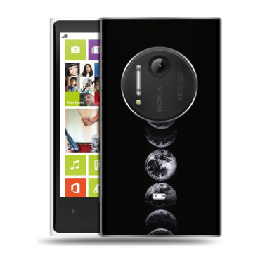 Силиконовый чехол на Nokia Lumia 1020 с принтом женский
