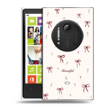 Силиконовый чехол на Nokia Lumia 1020 с принтом для девочек