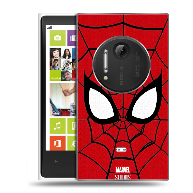 Силиконовый чехол на Nokia Lumia 1020 с принтом человек паук spiderman Силиконовый чехол на Nokia Lumia 1020 с принтом человек паук spiderman