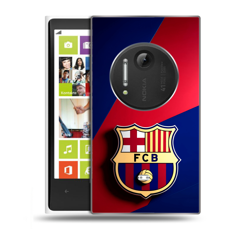 Силиконовый чехол на Nokia Lumia 1020 с принтом Барселона Barcelona Силиконовый чехол на Nokia Lumia 1020 с принтом Барселона Barcelona