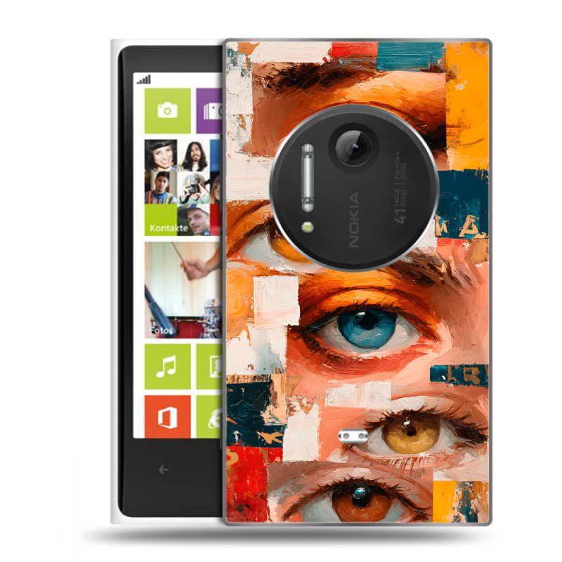 Силиконовый чехол на Nokia Lumia 1020 с принтом Модный принт Силиконовый чехол на Nokia Lumia 1020 с принтом Модный принт