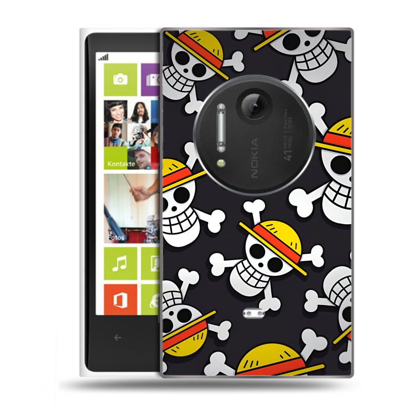 Силиконовый чехол на Nokia Lumia 1020 с принтом One Piece Ван Пис Силиконовый чехол на Nokia Lumia 1020 с принтом One Piece Ван Пис