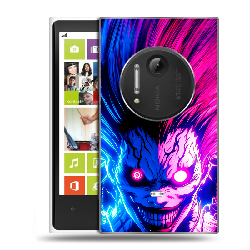 Силиконовый чехол на Nokia Lumia 1020 с принтом Death note Тетрадь смерти Силиконовый чехол на Nokia Lumia 1020 с принтом Death note Тетрадь смерти