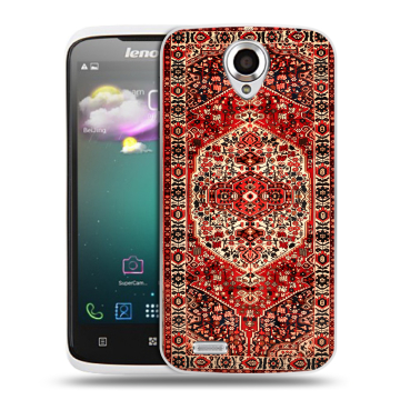 Пластиковый чехол на Lenovo S820 с принтом Ковер