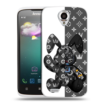 Пластиковый чехол на Lenovo S820 с принтом Луи робот Пластиковый чехол на Lenovo S820 с принтом Луи робот