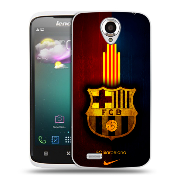 Пластиковый чехол на Lenovo S820 с принтом Барселона Barcelona