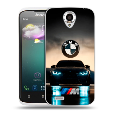Пластиковый чехол на Lenovo S820 с принтом БМВ BMW